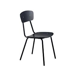 Černá kovová jídelní židle MARA SIMPLE