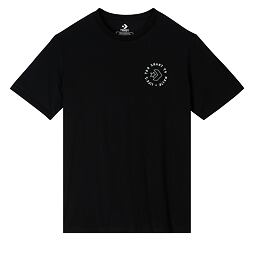 Men’s Life’s Short Embroidered Tee Black