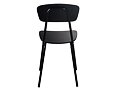 Černá kovová jídelní židle MARA SIMPLE